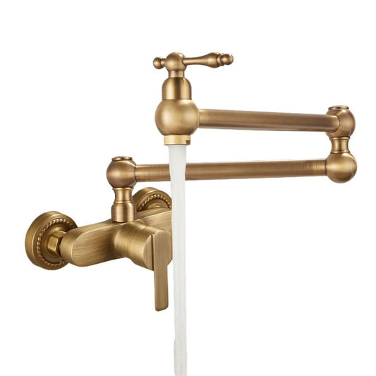 Single-lever wall-mounted mixer tap – rural nostalgic