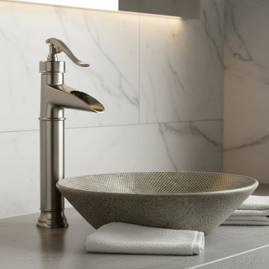 N15 geborsteld nikkel waterval mengkraan