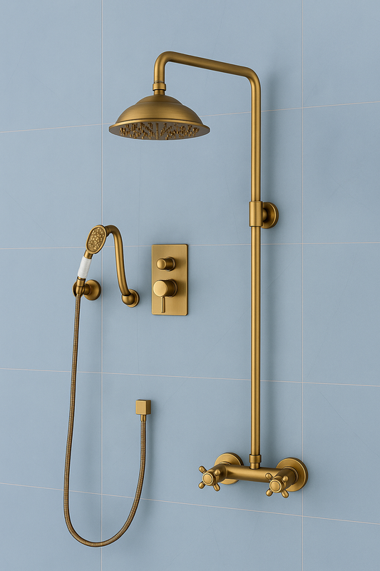 Nostalgic Built-in Shower Set - Antique Bronze