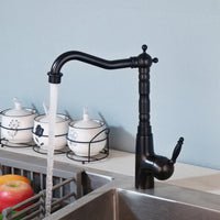 Wastafelkraan – oliebrons (olie gewreven brons)