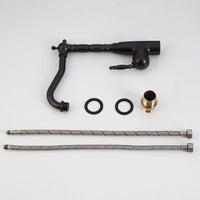 Wastafelkraan – oliebrons (olie gewreven brons)