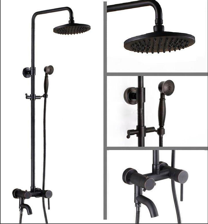 Klassische Ölbronzedusche