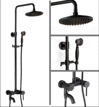 Klassische Ölbronzedusche