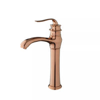 Rose gouden opbouw wastafelkraan