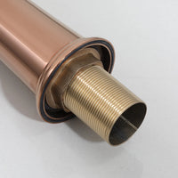 Rose gouden opbouw wastafelkraan