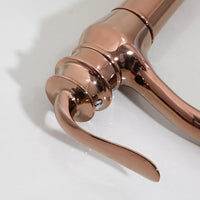 Rose gouden opbouw wastafelkraan