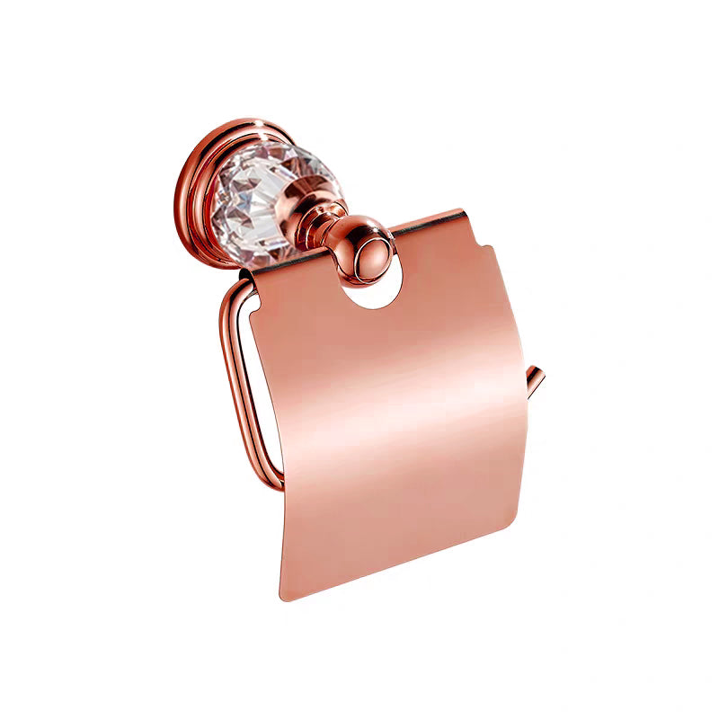 Roségouden badkamer accessoireset – 5-delig