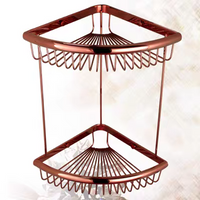 Luxe doucherek hoekmodel roségoud – 2 etages