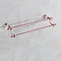 Roségouden badkamer accessoireset – 5-delig