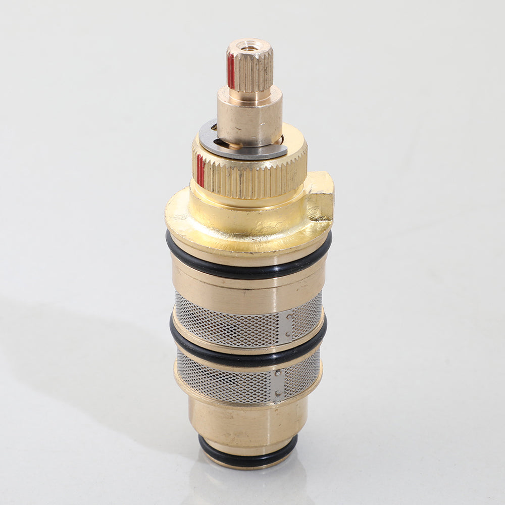 Thermostatische cartridge met keramische schijven voor douche- en badkranen