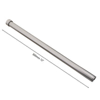 Geborsteld nikkel verlengstuk – verhoger voor onze opbouw douchesets (300 mm)