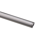 Geborsteld nikkel verlengstuk – verhoger voor onze opbouw douchesets (300 mm)