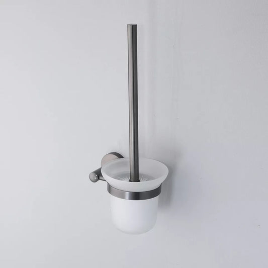 Gun Metal Toilet Brush Holder