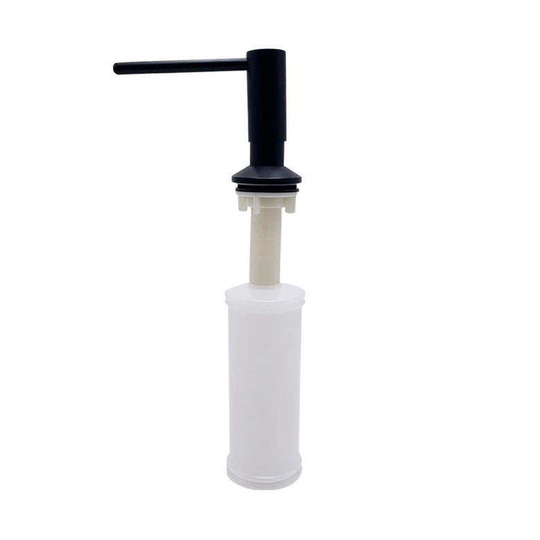 Inbouw Zeepdispenser Zwart 350ml