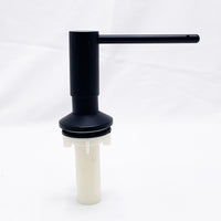 Inbouw Zeepdispenser Zwart 350ml