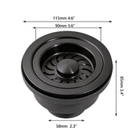 Gootsteenafvoer zwart – stijlvol en functioneel