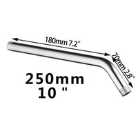 Chroom Douchestang / douche-arm 250 MM