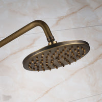 Thermostatische bronzen opbouw douche