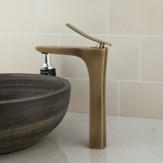 Bronzen landelijke mengkraan