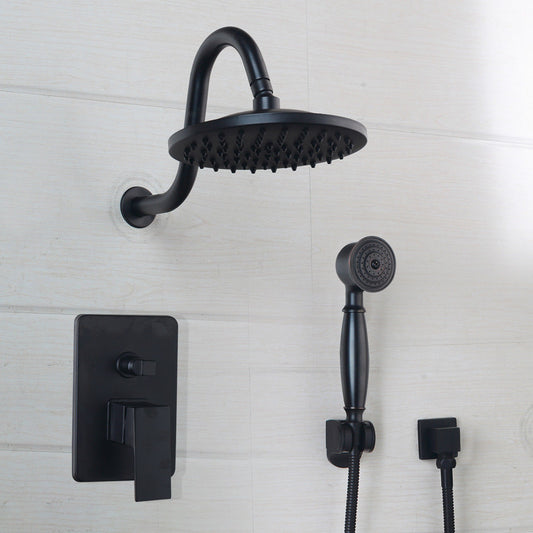 Einbaudusche aus Ölbronze