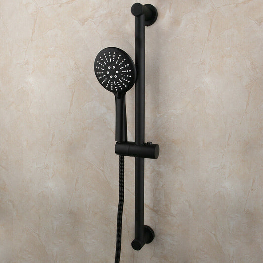 Schwarze Duschgleitstange