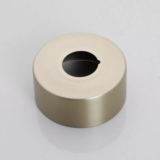 Gebürstete goldfarbene Badewannenarmatur-Rosette 30 MM