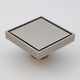 Shower Drain Brushed Nickel – Square Model