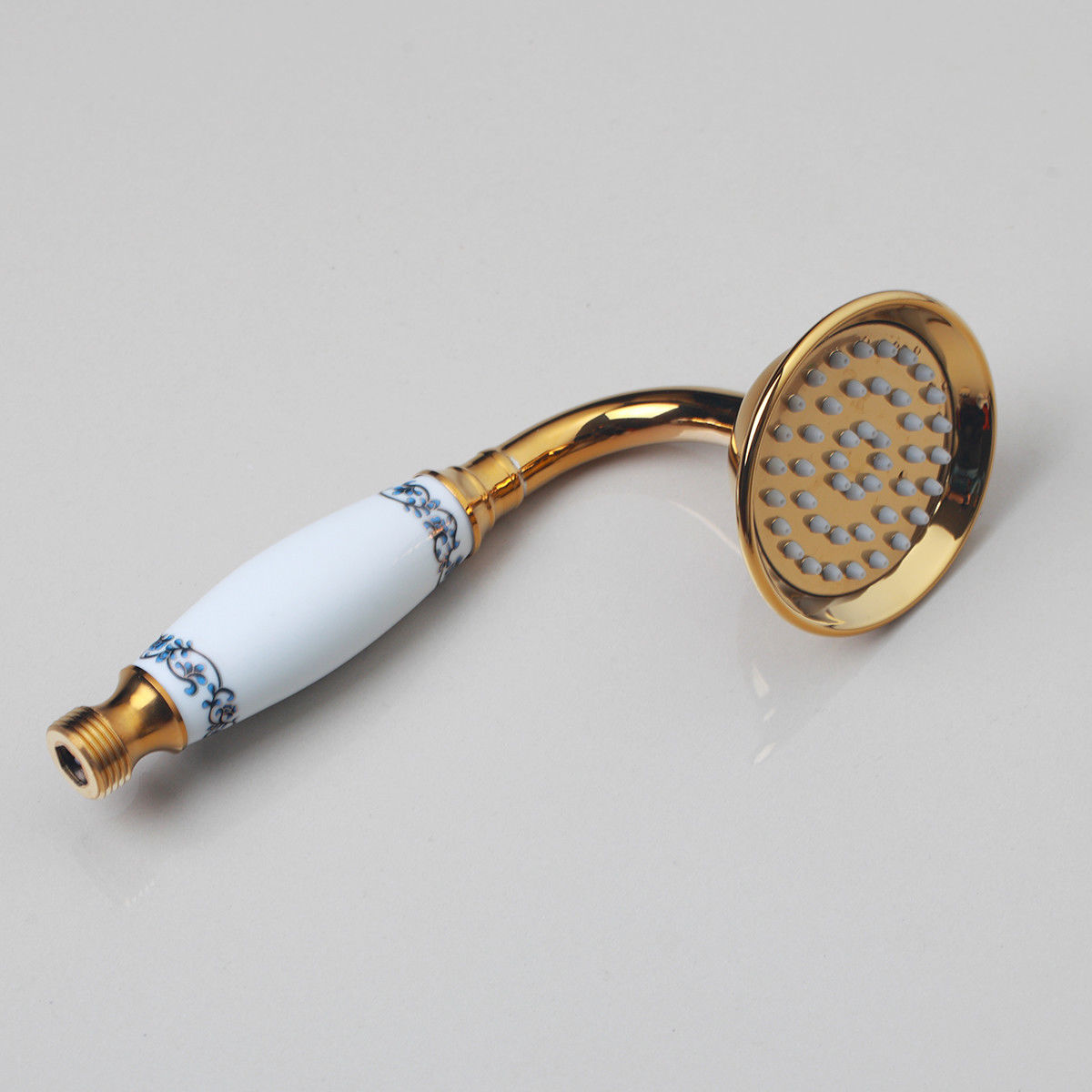 Goudkleurige opbouw douche-set