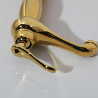 Gouden opbouw douche-set