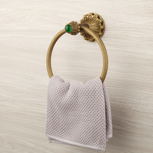 Nostalgischer Handtuchring aus Bronze