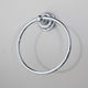 Luxury Towel Ring - Chrome