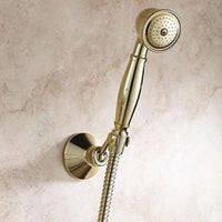 Gouden douche-kraan