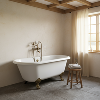 Country style bath tap mixer tap in bronze colour