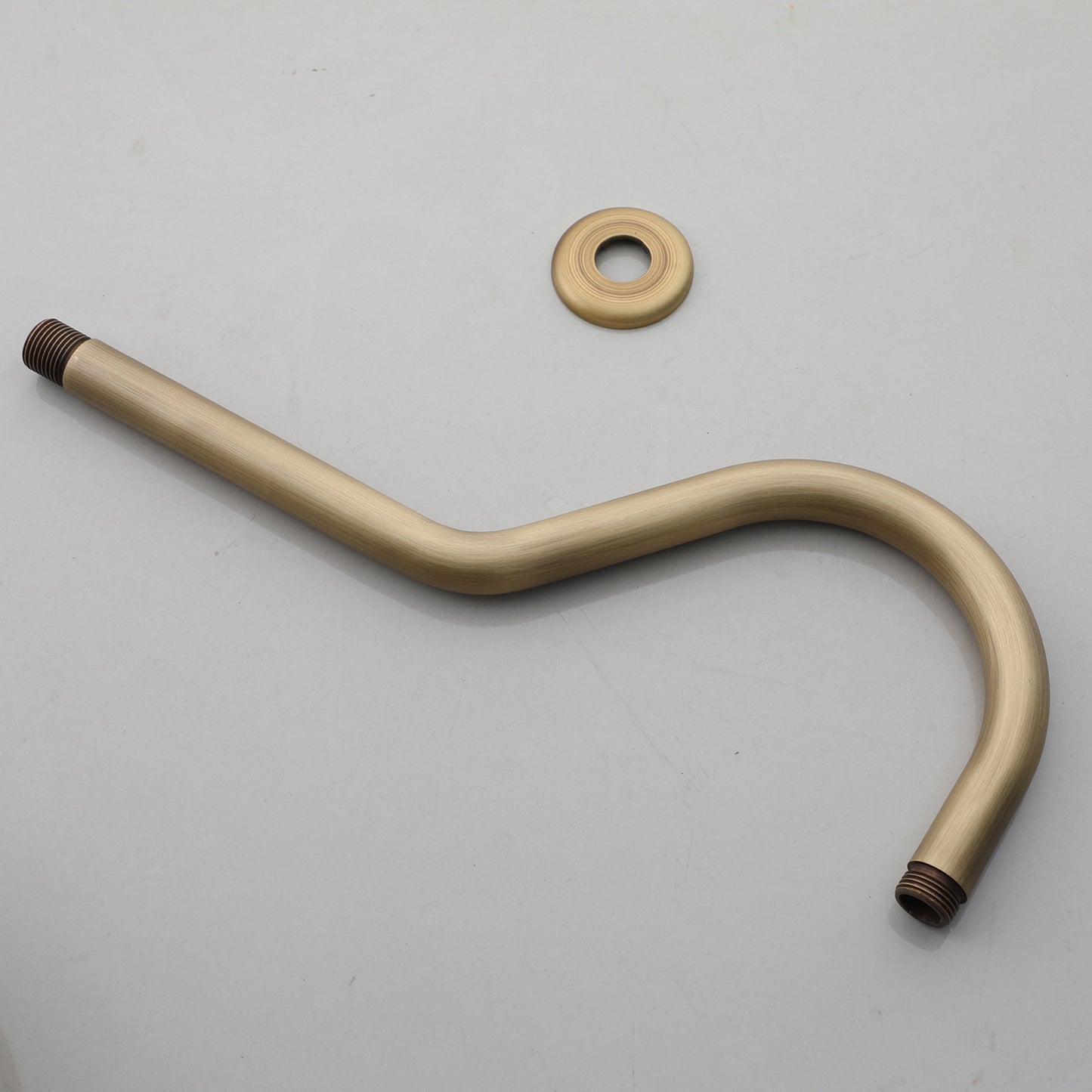 Landelijke inbouw regendouche set – Bronskleur – 22 cm douchekop