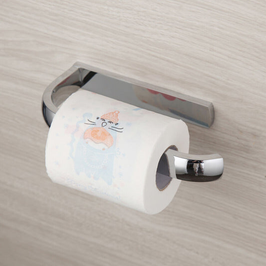 Chrome toilet roll holder, modern style