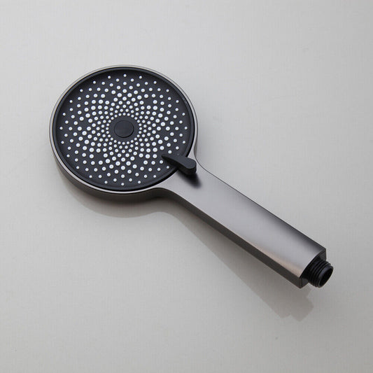 Handbrause aus Gunmetal mit 3 Einstellungen