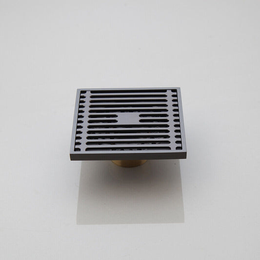 Duschablauf mit Rost – Gun Metal Design