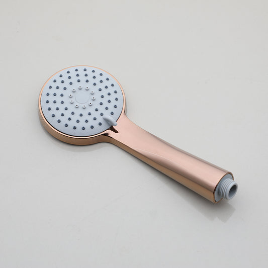 Rose gold hand shower ABS