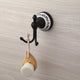 Nostalgic black towel hook for the bathroom