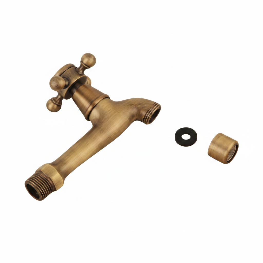 Badique Antiek look bronzen muurkraantje