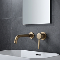 Badique Bronzen inbouwkraan