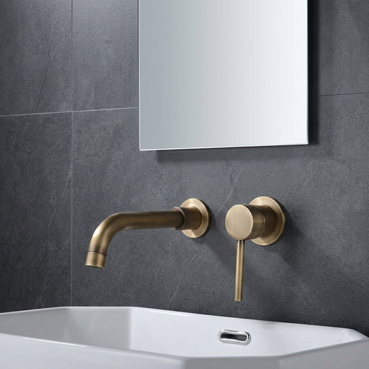 Badique Bronzen inbouwkraan