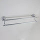 Double Towel Rack - Chrome