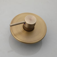 Nostalgische inbouw regendouche set – Bronskleur