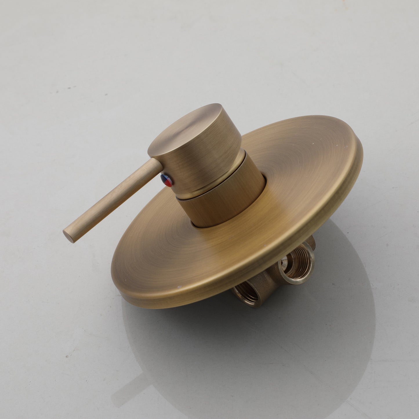 Nostalgische inbouw regendouche set – Bronskleur