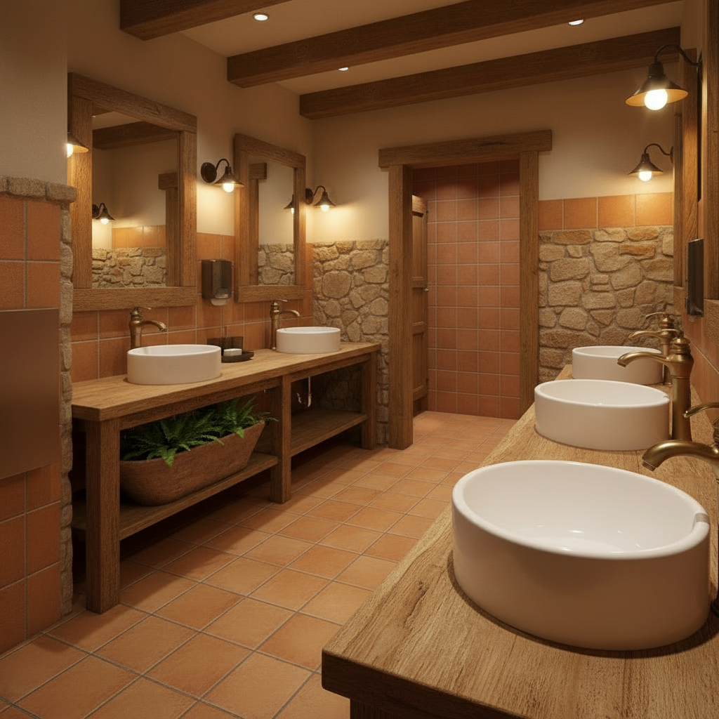 Countryside Bronze-Colored Mixer Tap