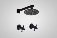 Inbouw douche-set olie brons