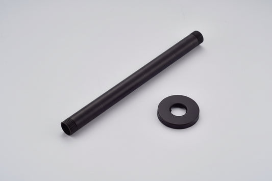 Badique Olie bronzen plafond douchestang rond model