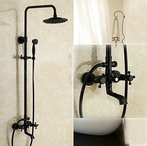 Retro Ölbronze Aufputz-Duschset