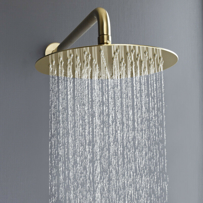 Mat gouden douche